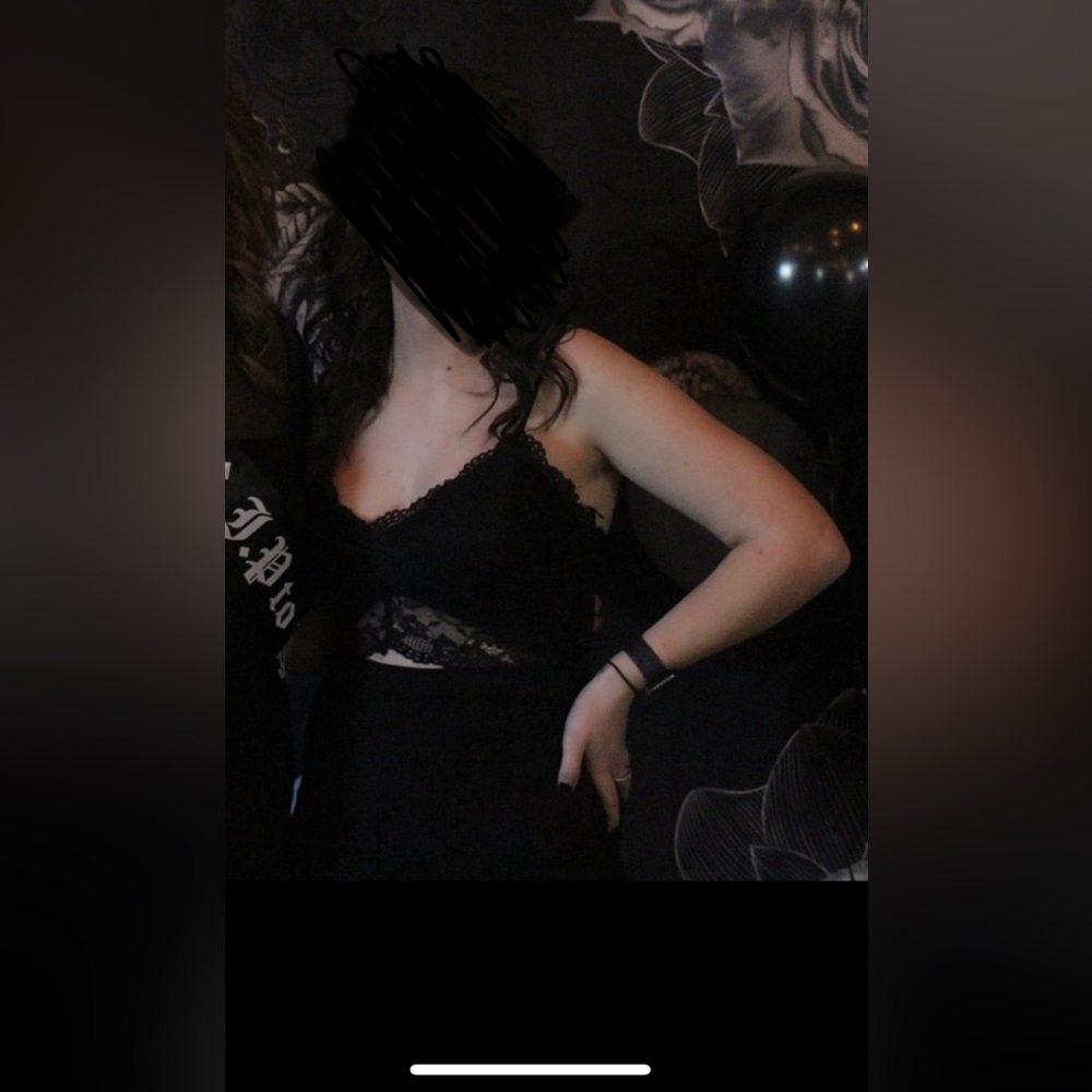 Justify Medium black jumpsuit
